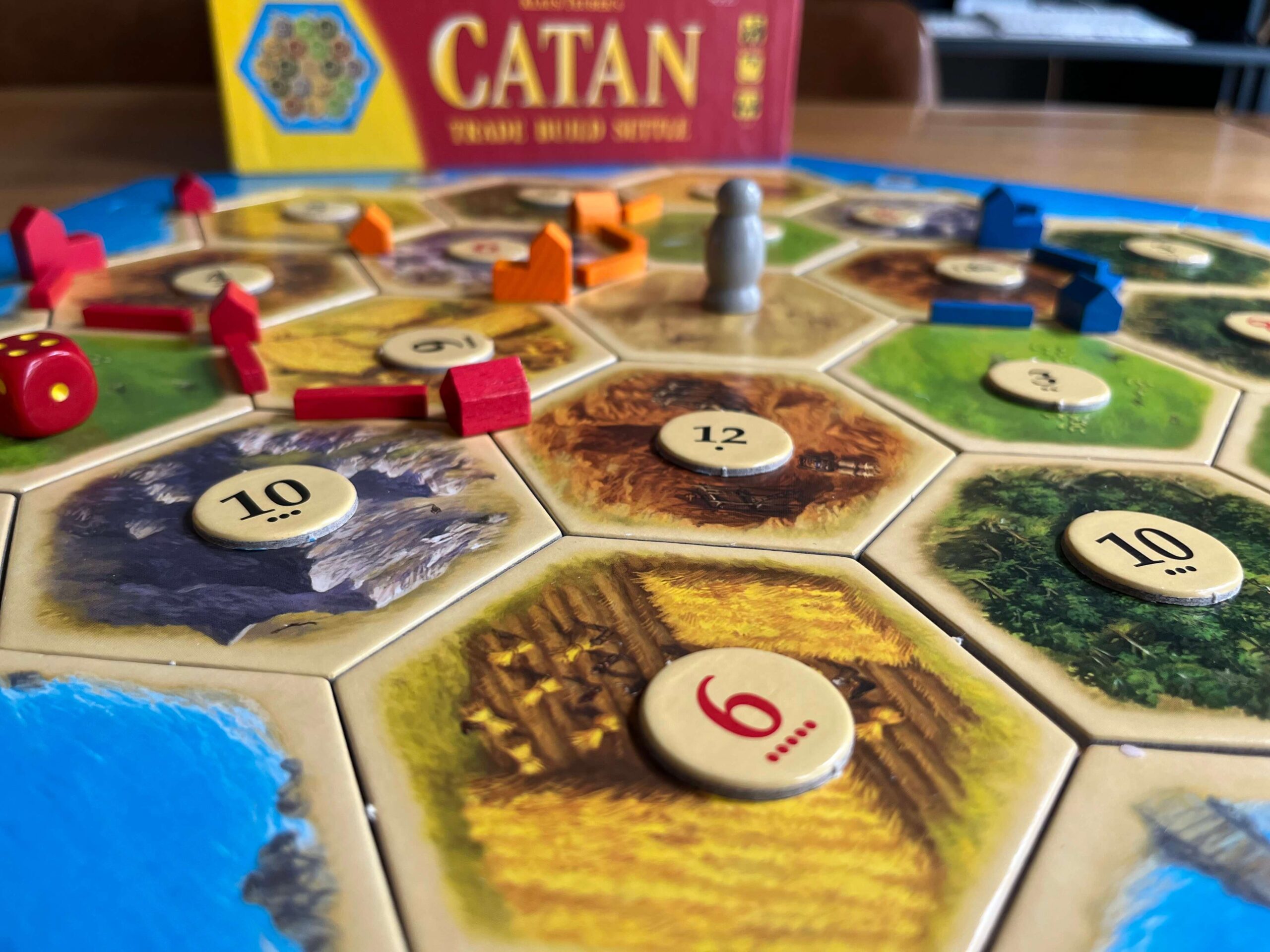 What is the backstory to Settlers of Catan